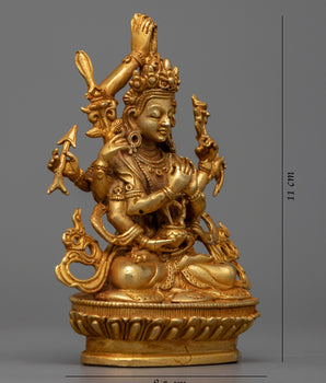 Manjushri Namasangiti Statue |  Embrace Wisdom with Manjushri Namasangiti Statue