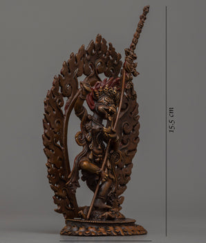 Machine Made Dakini Singhamukha Statue | Depiction of Fierce Female Deity