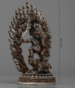 MachineMade Yamantaka With Consort Statue | Symbolizing the Sacred Union of Wisdom