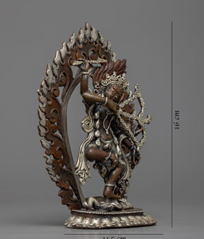 Machine-Made Dakini Kurkulla Statue | Embodying the Divine Feminine Energy of Love, Desire