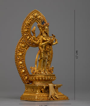 MachineMade Namgyalma Statue | Exquisite Representation of Longevity and Healing