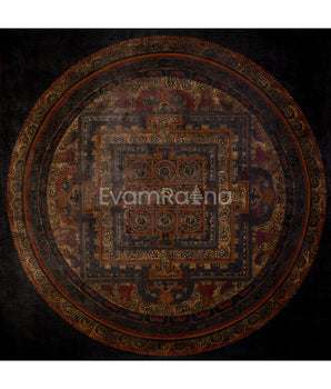 Buddhist Mantra Mandala