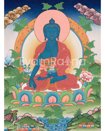 Bhaisajyaguru Thangka Artwork
