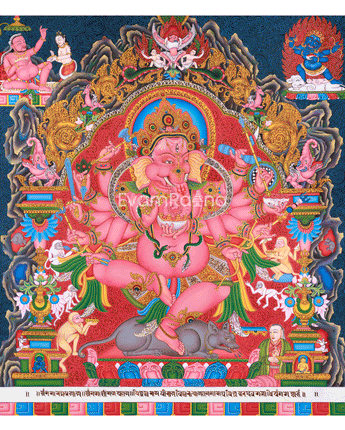 majestic-lord-ganesha-paubha-artwork-traditional-nepalese-art