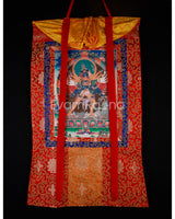 Kalachakra and Vishvamata, Yidam Deity Thangka