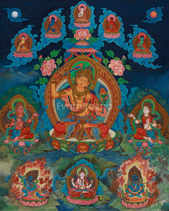 manjushri-painting