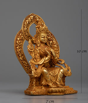 Maitreya Buddha Copper Statue | Future Buddha of Love and Kindness