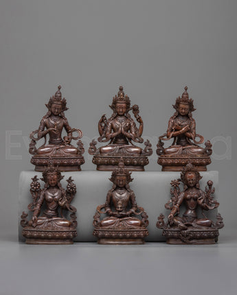 Six Bodhisattva Deities Set