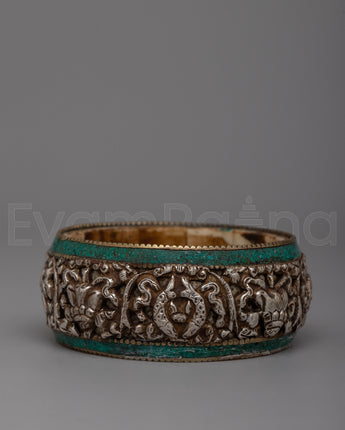 8 Auspicious Symbol Bangle