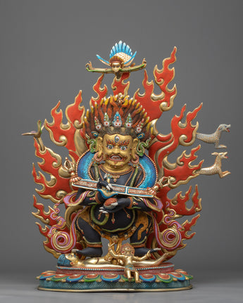 Sakya mahakala meaning statue
