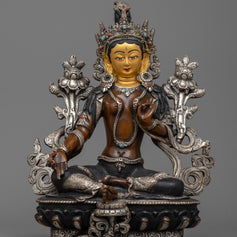 green-tara-hand-carved-statue
