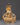 Amitayus Statue in Golden Copper
