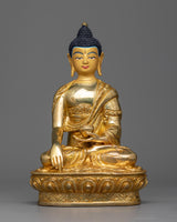 historical buddha gilt statue