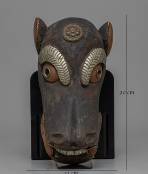 Vintage Pig Mask | Perfect for Adding Character to Your Retro Decor