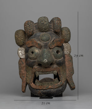 Mahakala Mask Tibet | The Fierce Guardian of Buddhist Traditions