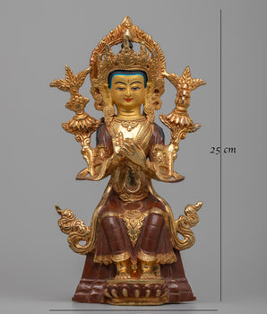 Maitreya Future Buddha Statue | Maitreya Bodhisattva Sculpture Guiding Towards Enlightenment