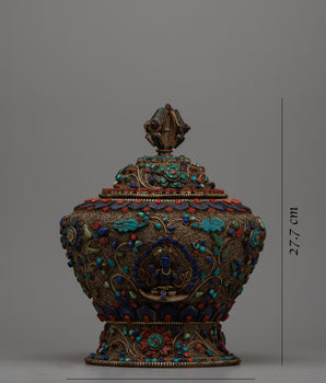 Silver Plated Rice Pot | Ideal for Enhancing Your Tableware Collection and Home Decor