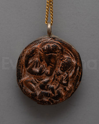 Glass Locket Pendant