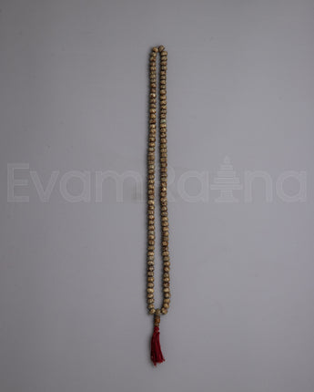 White Bone Mala Beads