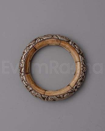 Bone Bangle Bracelet