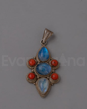 Red Coral Pendant
