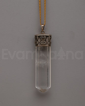 Crystal Amulet Pendant