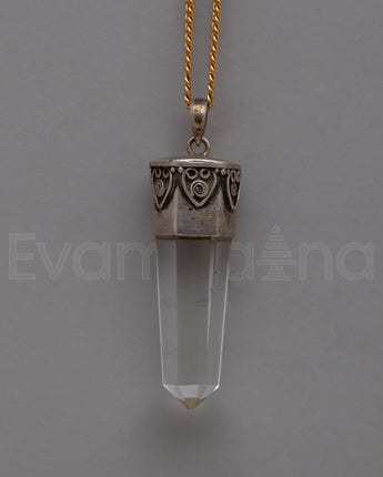 Silver Crystal Pendant