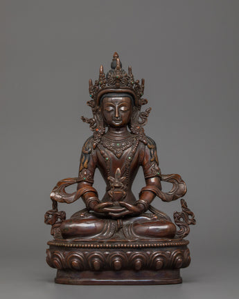 Buddhist Amitayus Deity of Longevity