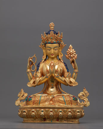 peaceful-figurine-of-chenresig