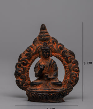 Mini Buddha Set | Aksobhya, Amitabha, Amoghasiddhi, Ratnasaṃbhava, Vairocana