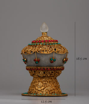 Tibetan Traditional Bowl Rice Pot | Handmade Pot Symbolizing Tradition and Cultural Art