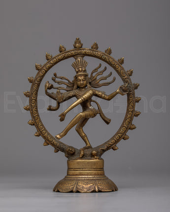 Vintage Shiva Nataraja Statue