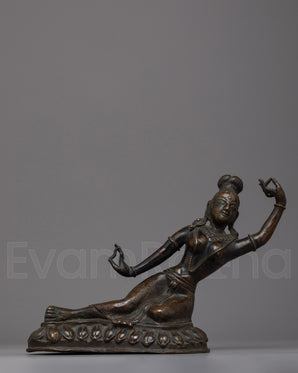 Apsara Bronze Statue
