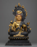 outdoor religious statue