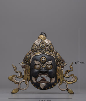 Wrath Full Mask Wall Hanging | Exquisite Art Piece of Tradition with Artistic Craftsmanship