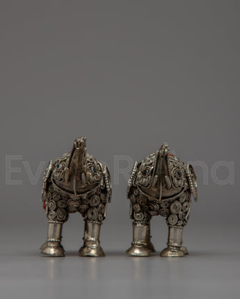 Elephant Statue Set