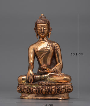 Handcrafted Shakyamuni Buddha Statue | Handcrafted Statue for Spiritual Decor
