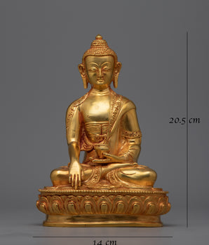 Buddha Siddhartha Gautama Statue | Sacred Sculpture Enhancing Meditation and Spiritual Practices