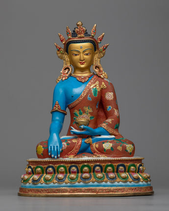 Shakyamuni Buddha Colorful Statue