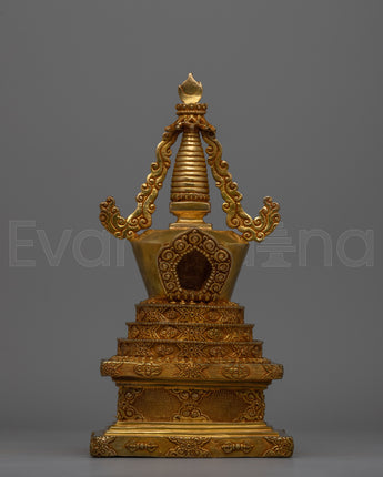 Gold-Plated Stupa
