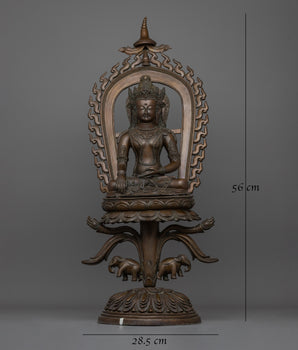 Buddha Statue Shakyamuni | Handcrafted Spiritual Sculpture for Sacred Spaces and Meditation