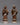 Oxidized Brass Newar Women Statues