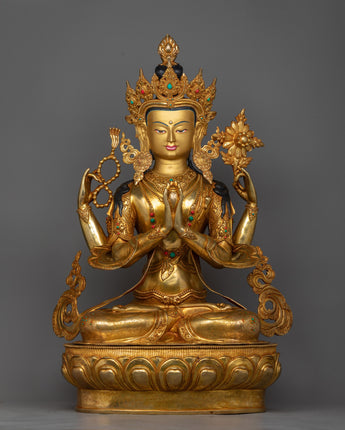chenrezig-handcrafted-sculpture