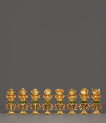 Eight Auspicious Symbols for Decor