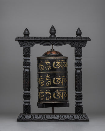 Handcrafted Buddhist Prayer Wheel