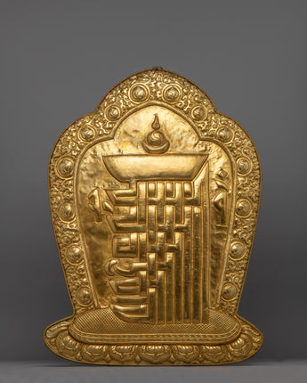 Handcrafted Kalachakra Metal Thangka