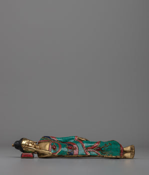 Brass Sleeping Buddha Statue