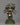Spiritual Amoghasiddhi Buddha Statue | Coral and Turquoise Inlay