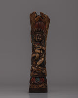 Handcrafted Mahakala Deity Statue