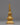 Compact Gold-Plated Buddhist Stupa
